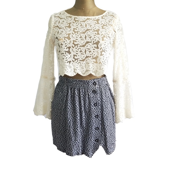 Jamie Sadock Dresses & Skirts - Jamie Sadock gray VINTAGE skirt sz M